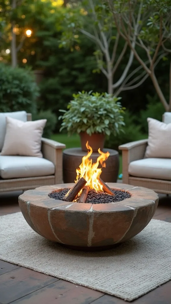 How do I make a traditional stone-look pit without real stone prices?
