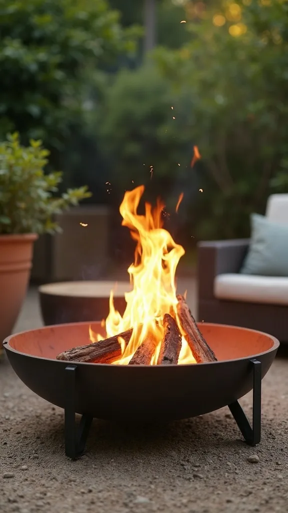 The “tool-free” folding fire pit for tiny yards and storage headaches