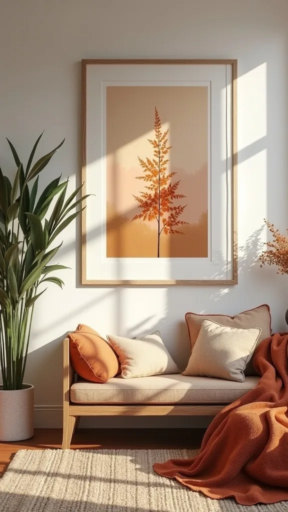 How do you make seasonal wall art look expensive on a budget?