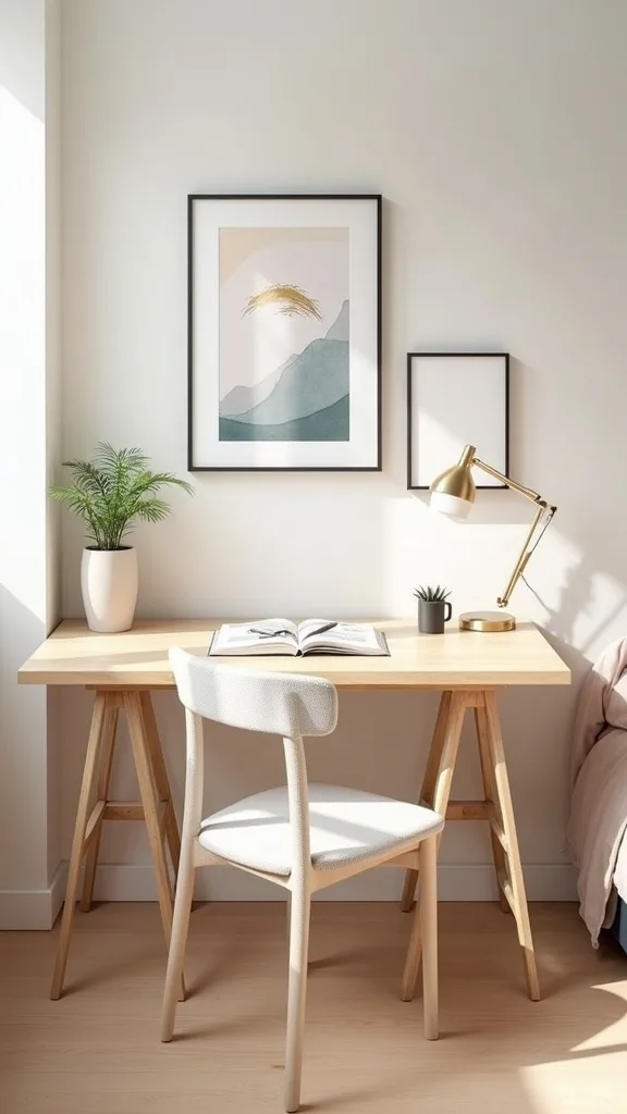 What should go on the wall above a desk (and what should not)?