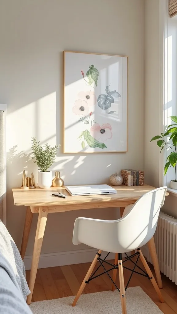 How can you make a shared bedroom study setup feel fair?