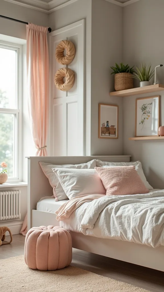 How do you make the room look decorated, not like a supply closet?