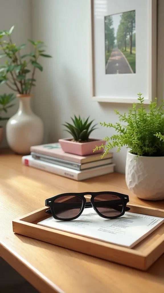 A “launch pad” tray for keys, sunglasses, and the one permission slip you can’t lose