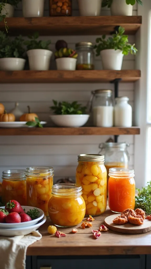 How do you set up a simple batch-tracking system for food preservation?