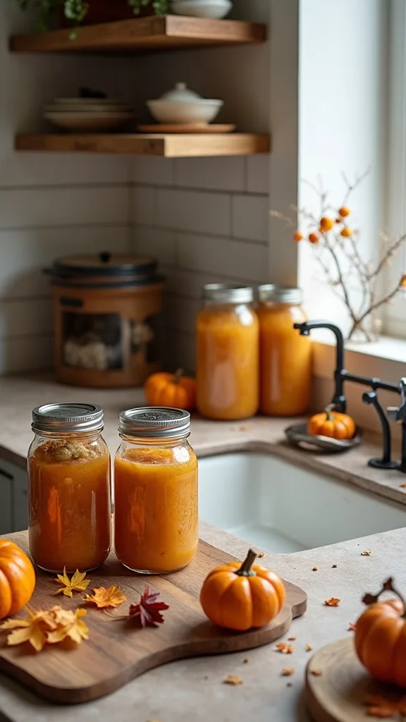How do you pick the best counter spot for canning without losing your whole kitchen?