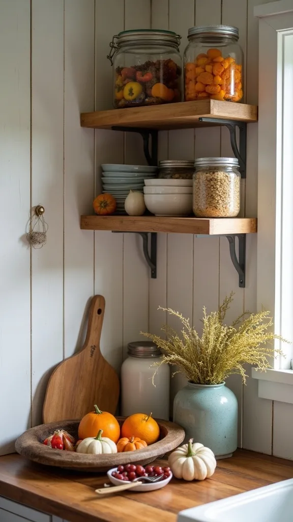 How do you make a “before” kitchen corner workable when it’s honestly a mess?