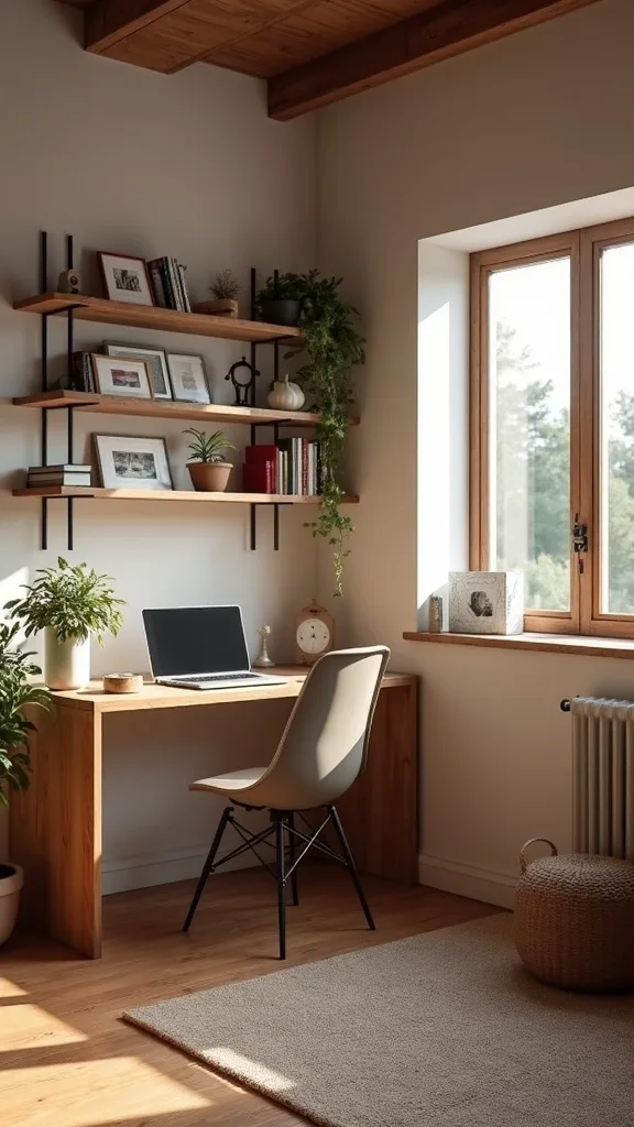 What’s the fastest way to make a garage desk look built-in?