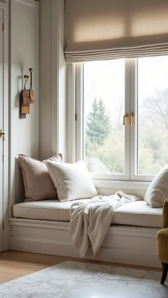 The “Two-Pillow Rule” for a Window Seat Nook That Looks Tailored