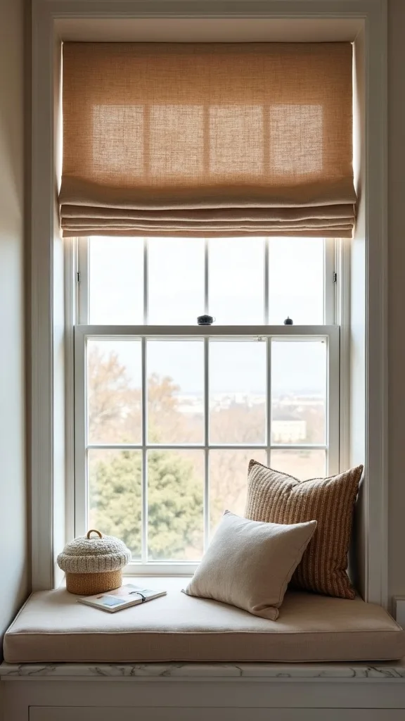 Roman Shade Styling That Doesn’t Fight the View