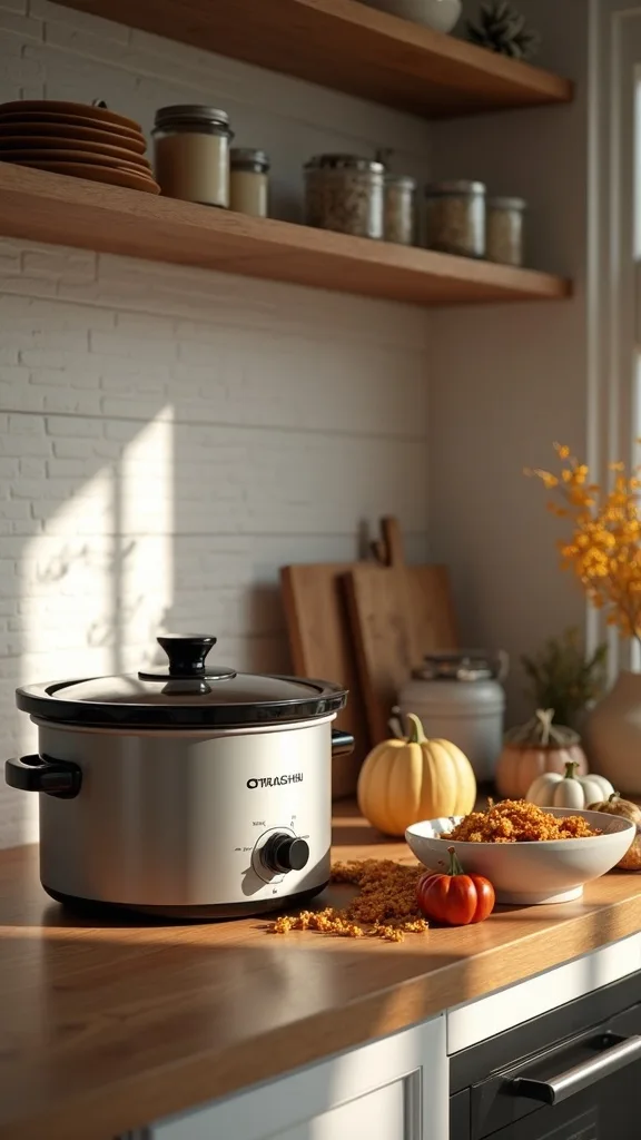Add a timer reminder system if your slow cooker doesn’t beep loudly