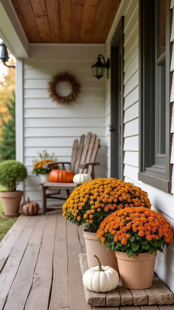 How do I keep mums alive on the porch (and not crispy in a week)?