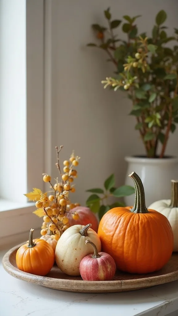 Can you use real produce as decor without wasting food?
