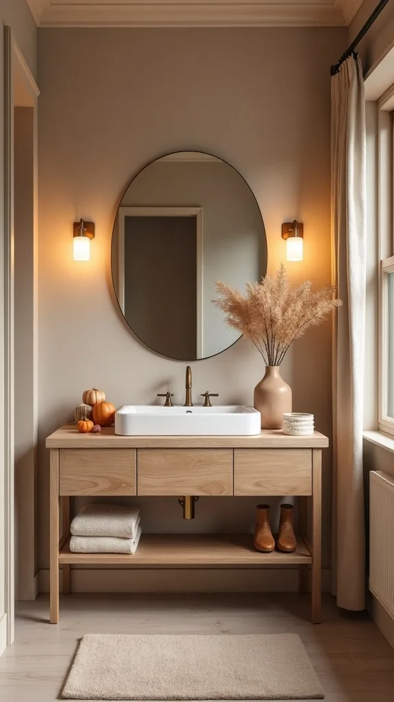 How can lighting create that early-fall glow without buying new fixtures?