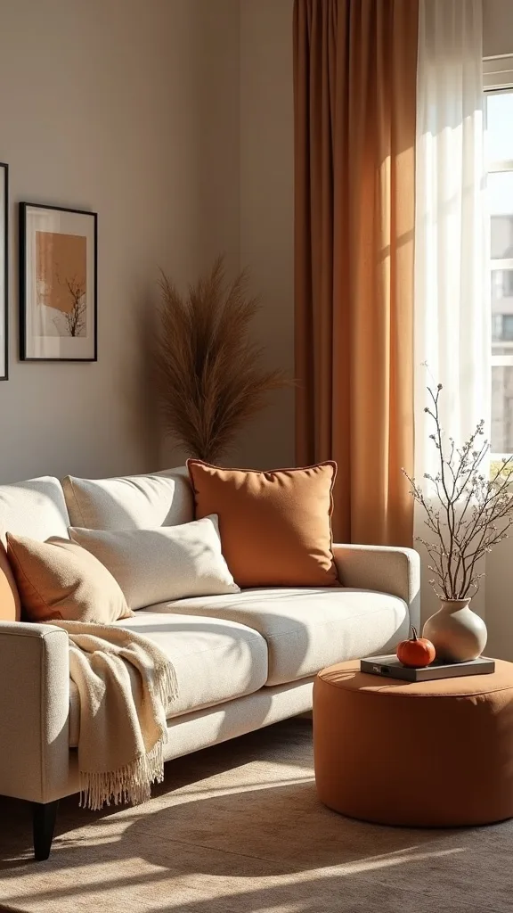 What should you avoid when switching into warm tones decor?