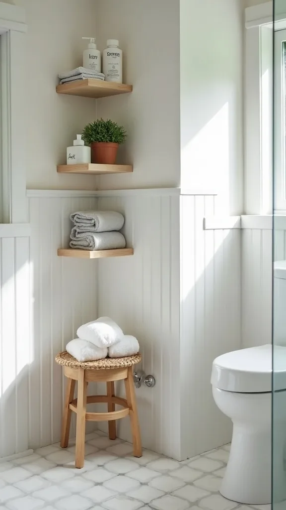 How can I organize a shared shower so everyone’s products don’t multiply?