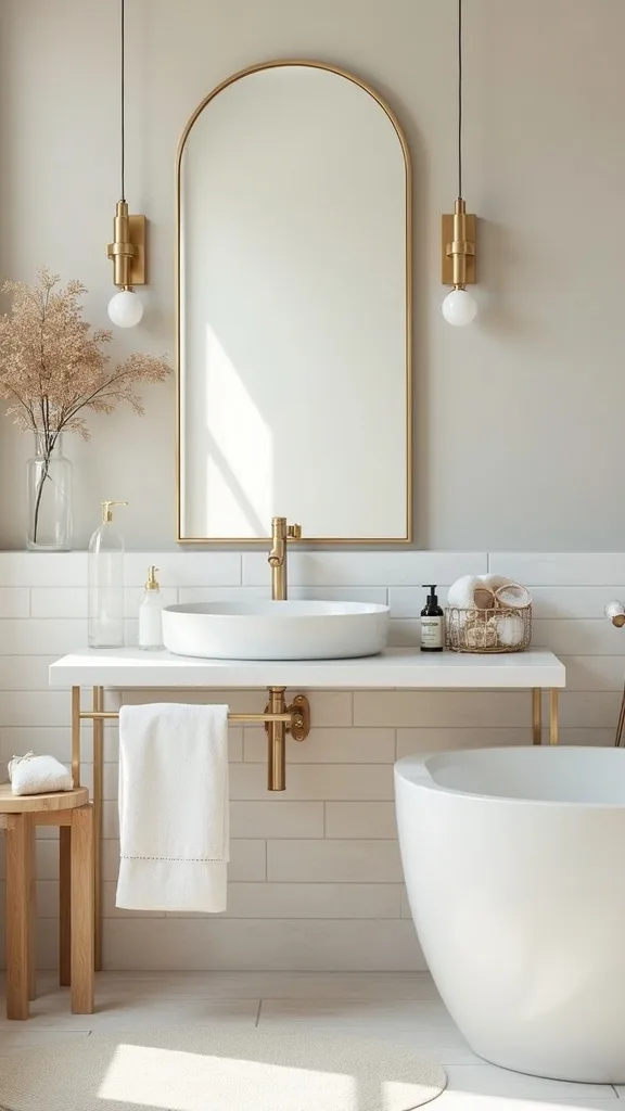 How can I prep the bathroom the night before a busy school day?