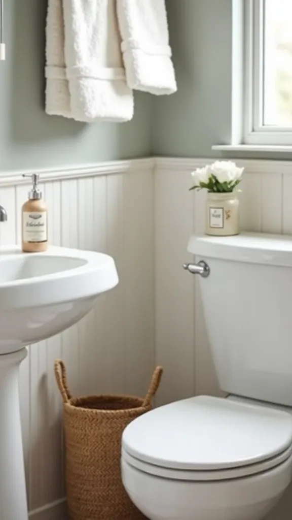 How do I keep a tiny bathroom trash can from overflowing immediately?