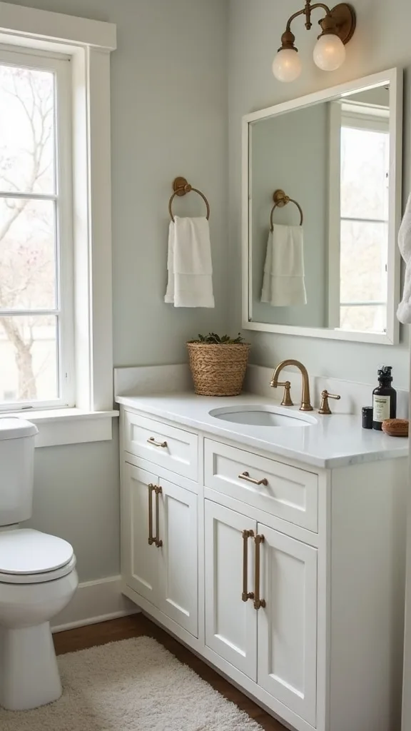 How do I create a ‘get-ready’ station without remodeling?