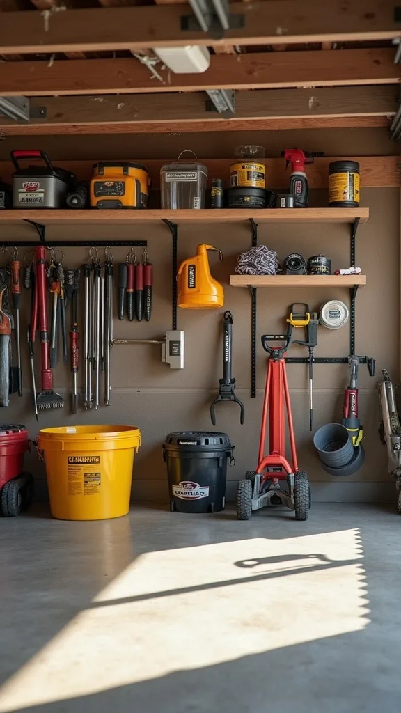 Lay Out a Floor-Tape Zone System (Seasonal Tools, Sports, Car Care)