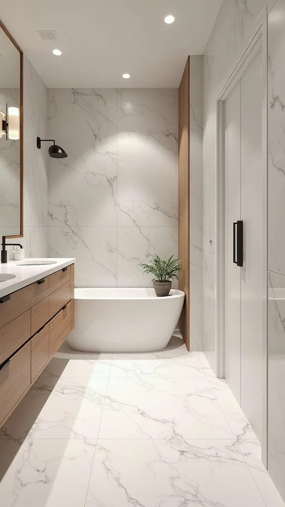 Can you combine radiant heat with a curbless shower look?
