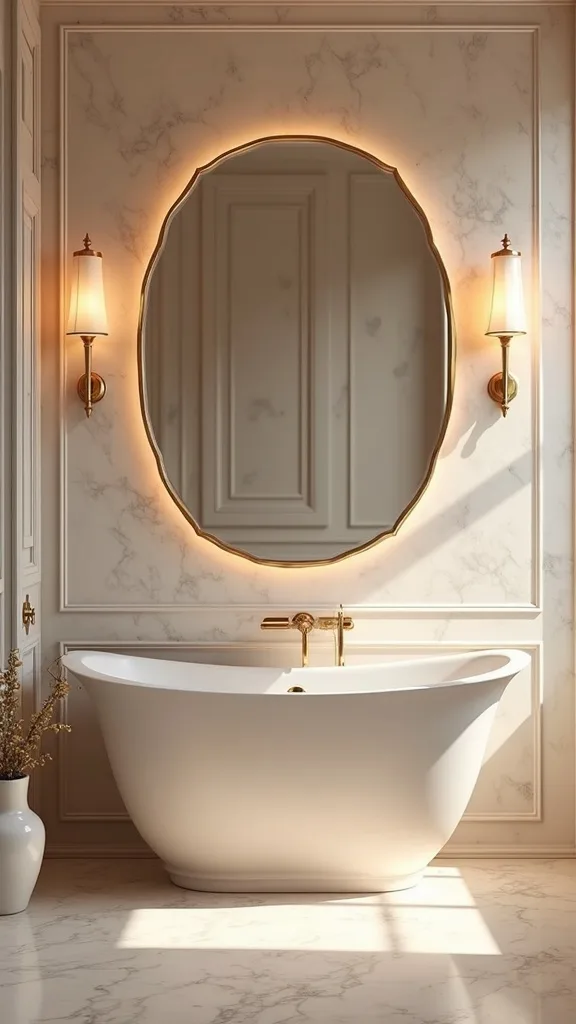 What’s the best mirror choice to amplify warmth and light in fall?