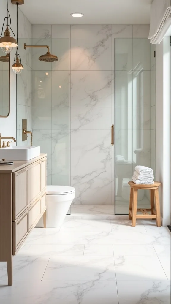 What grout color makes heated tile floors look high-end (and stay practical)?