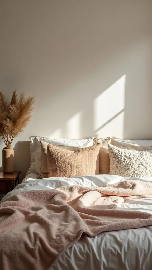 How do you make cheap throw pillows look intentional?