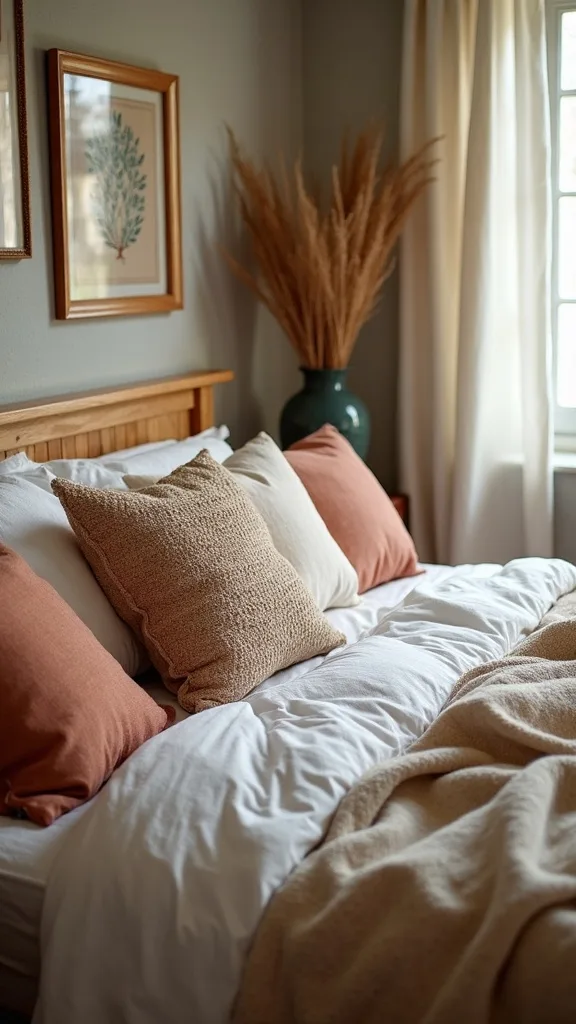 How do you make a bedroom look cohesive when everything is secondhand?