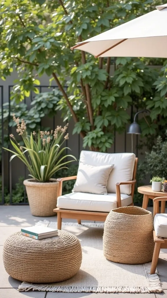 How do I make my patio feel cleaner without deep-cleaning everything?