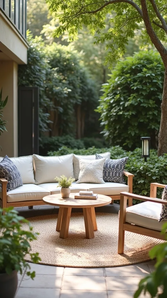 How can I make my patio seating feel new with just one add-on?