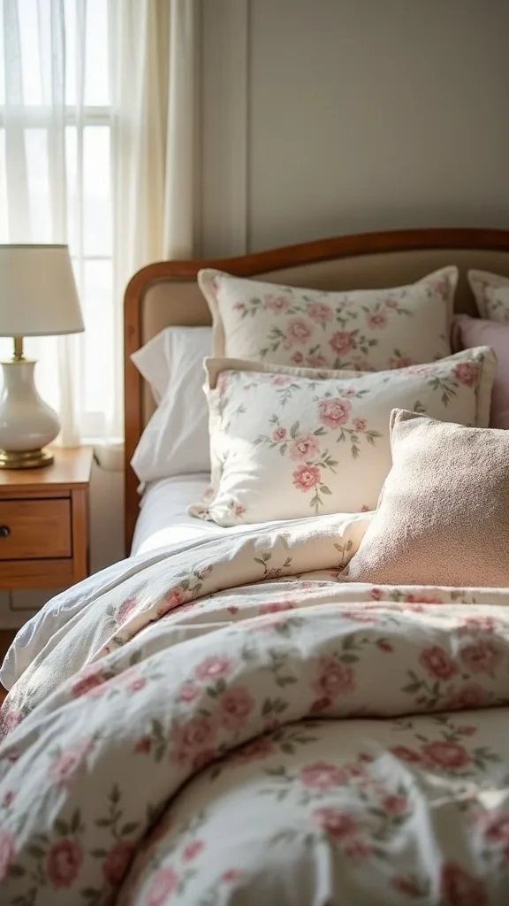 How Can You Use Pattern Without Making the Bed Look Busy?