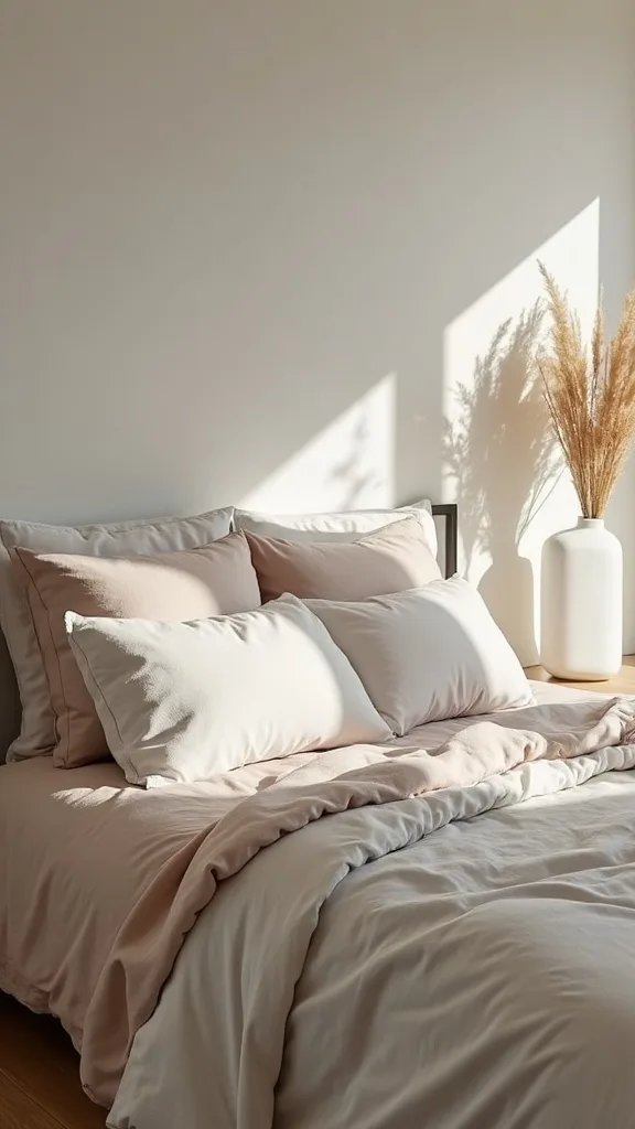 What’s a Simple Minimalist Layered Bed for Fall?