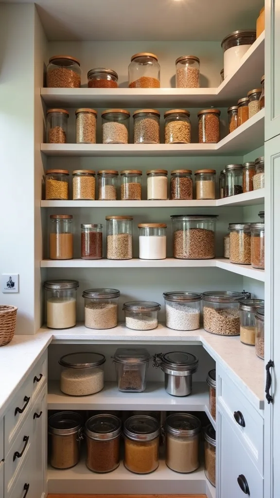 Label Pantry Zones Like a Grocery Store Aisle