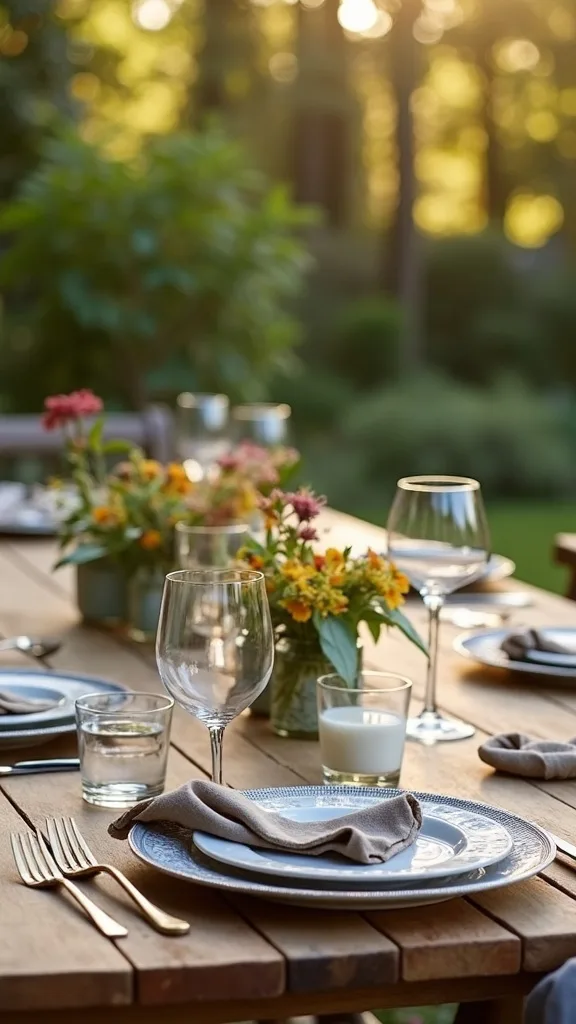 How do I keep bugs away from the table without ruining the vibe?