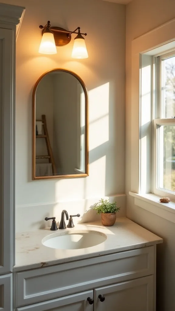 Reset lighting warmth with one bulb swap (and clean the shade)