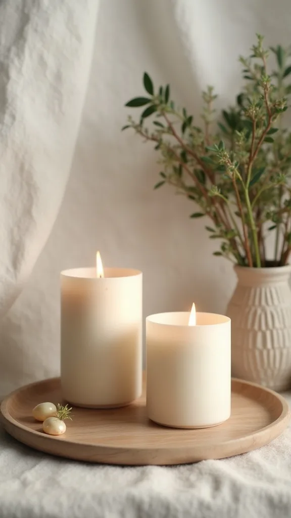 How do I store candles and fragrance items so they don’t melt or warp in the garage?