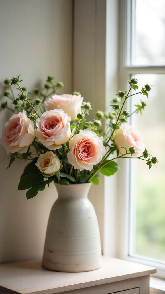 How do I store seasonal faux florals so they don’t get crushed or dusty?