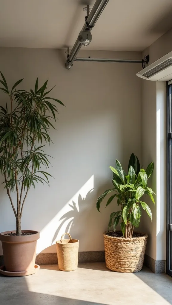 How do I make a small garage work for seasonal storage?