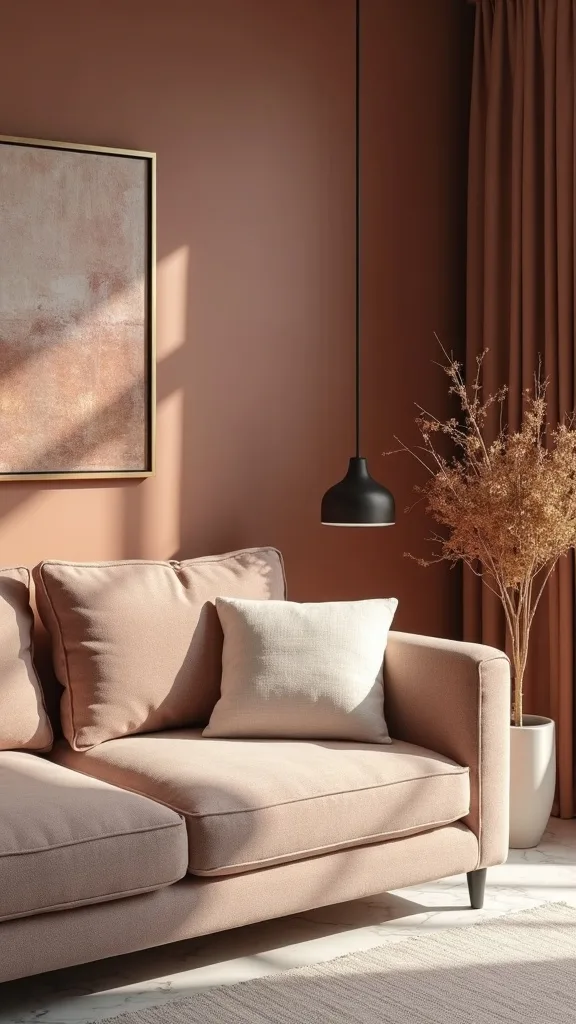 What are smart ways to bring in early-fall color without repainting?