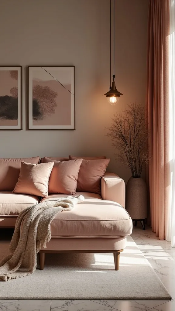 What’s the easiest way to create a textured living room without buying new furniture?