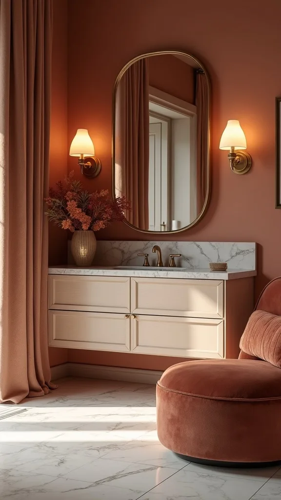 What colors make velvet look expensive in early fall light?
