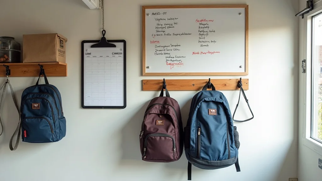 Back to School Command Center & Family Hub
