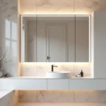 Built-In Bathroom Storage & Cabinet Ideas