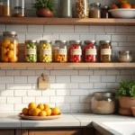 Canning & Fall Harvest Kitchen Setup Ideas