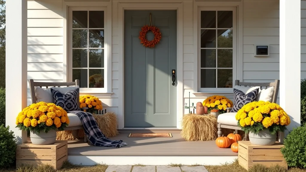 Fall Front Porch Decor Ideas & Styling