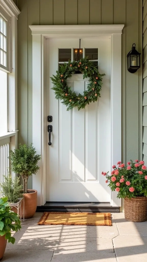 What’s a renter-friendly way to add privacy to a front porch?