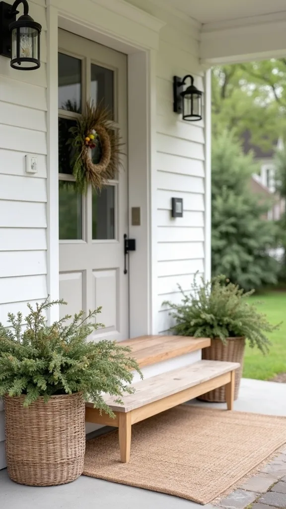 How can I hide packages on the porch without buying a pricey box?