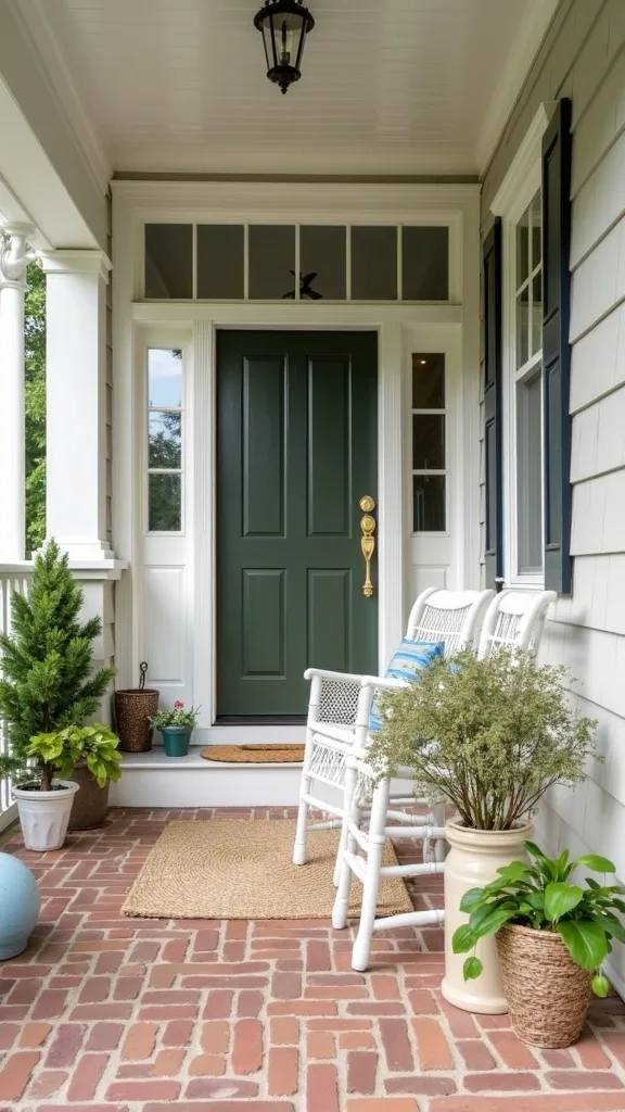 What’s the cheapest way to make a front porch look “designed” in one afternoon?