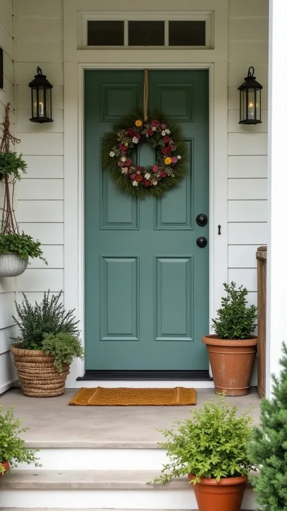 What should I avoid when doing budget front porch decor so it doesn’t look cheap?