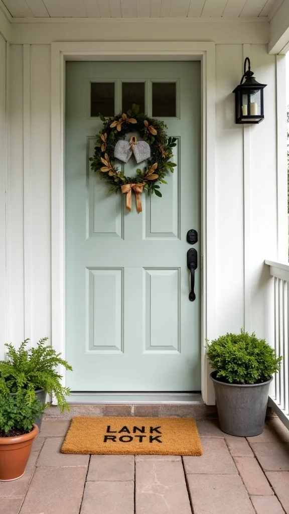 How do I upgrade a sad doormat without buying a new one?